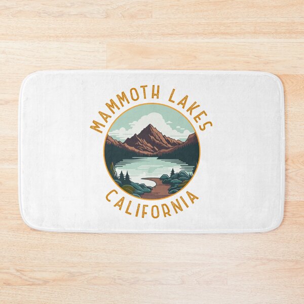 Item preview, Mammoth Lakes California Distressed Circle designed and sold by KrisSidDesigns.
