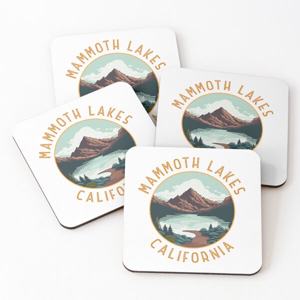 Item preview, Mammoth Lakes California Distressed Circle designed and sold by KrisSidDesigns.