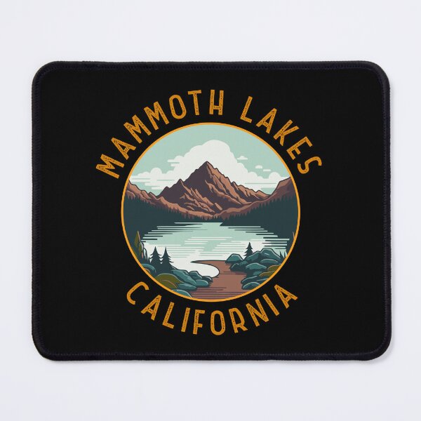 Item preview, Mammoth Lakes California Distressed Circle designed and sold by KrisSidDesigns.