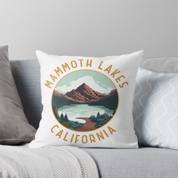 Item preview, Mammoth Lakes California Distressed Circle designed and sold by KrisSidDesigns.