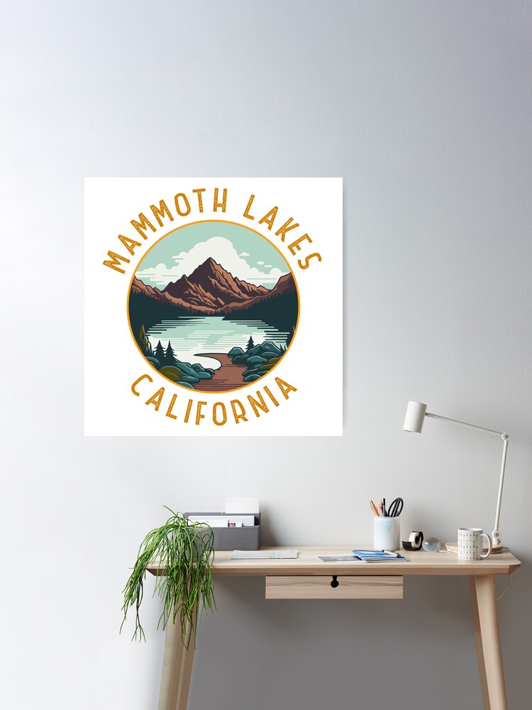 Mammoth Lakes, California - Fly Fishing - Lantern Press Artwork (16x24 Giclee Gallery Print, Wall Decor Travel Poster), Size: 16 x 24