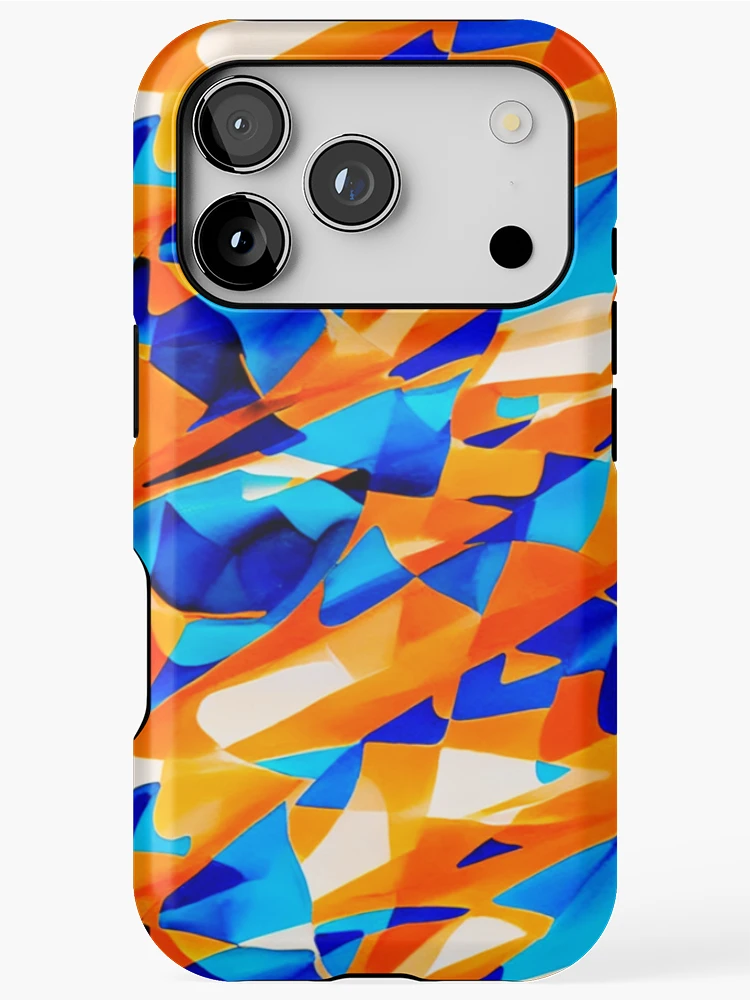 Thumbnail 1 of 4, iPhone Case, Colorful Abstract Pattern designed and sold by cosmic3000.