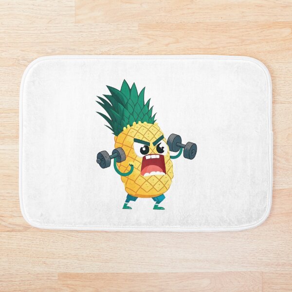 Artikelvorschau, Lustiges Ananas-Workout-Fitness-Gewichtheben entworfen und verkauft von PatternBestFan.