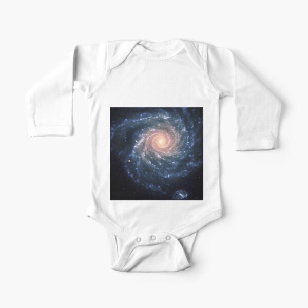 #Spiral #Galaxy #SpiralGalaxy #MilkyWay , Astronomy, Cosmology, AstroPhysics, Universe Long Sleeve Baby One-Piece