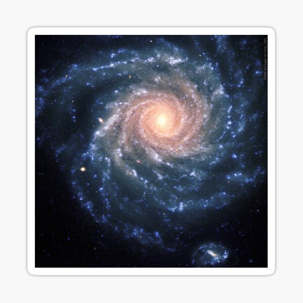 #Spiral #Galaxy #SpiralGalaxy #MilkyWay , Astronomy, Cosmology, AstroPhysics, Universe Sticker