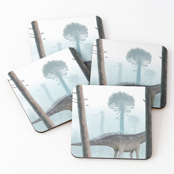 Item preview, Barosaurus walking in a burned out forest designed and sold by Paleo-parallax.