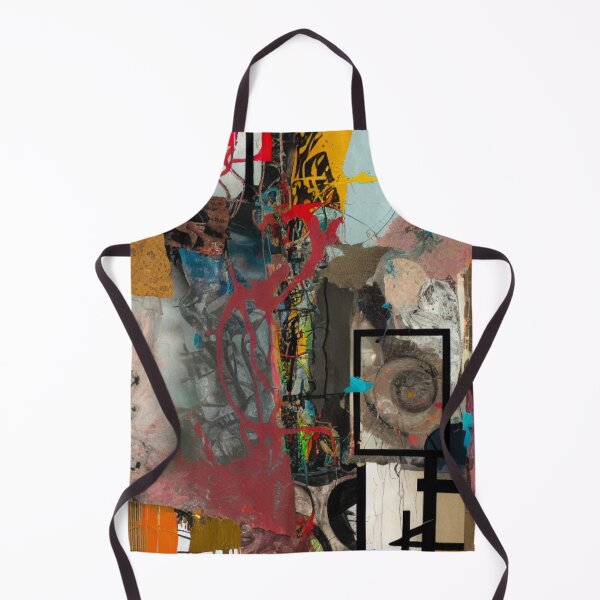 Item preview, Urban Abstract Art: Expressive Brushstrokes & Experimental Collage designed and sold by ArtazaBazaar.