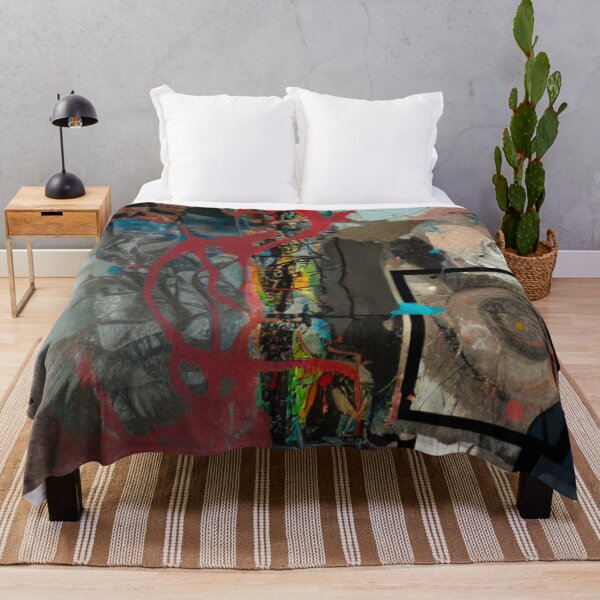 Item preview, Urban Abstract Art: Expressive Brushstrokes & Experimental Collage designed and sold by ArtazaBazaar.