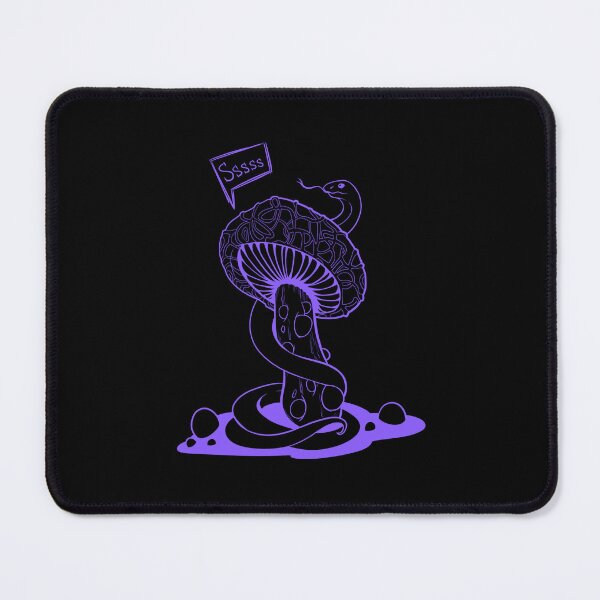 Item preview, Poisonous acid neon purple mushroom with bubbles and snake designed and sold by MalkyTea.