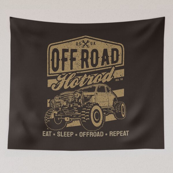 Item preview, Off Road Eat Sleep Offroad Repeat Off Roading 4 Wheeling designed and sold by zptees.