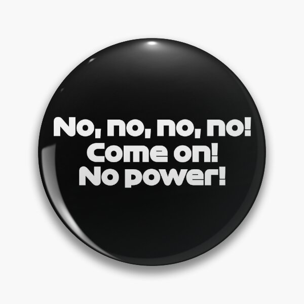 Item preview, Driver #16 No! No Power! | Best Team Radio Bahrain 2023 Season (Black BG) designed and sold by FilipeFerreira.