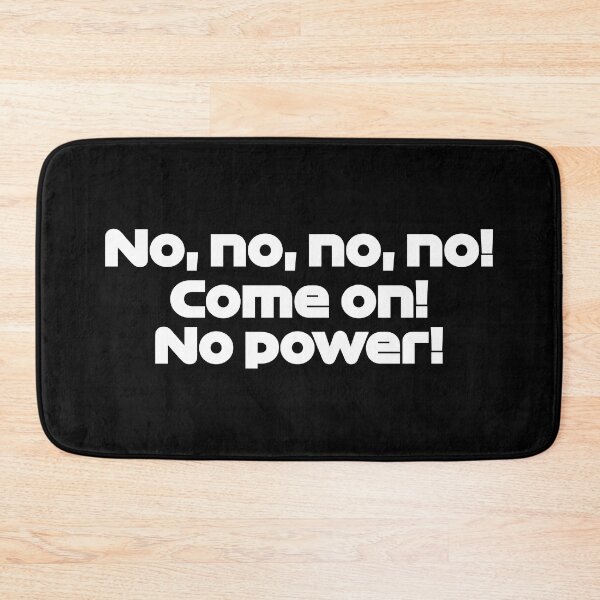 Item preview, Driver #16 No! No Power! | Best Team Radio Bahrain 2023 Season (Black BG) designed and sold by FilipeFerreira.