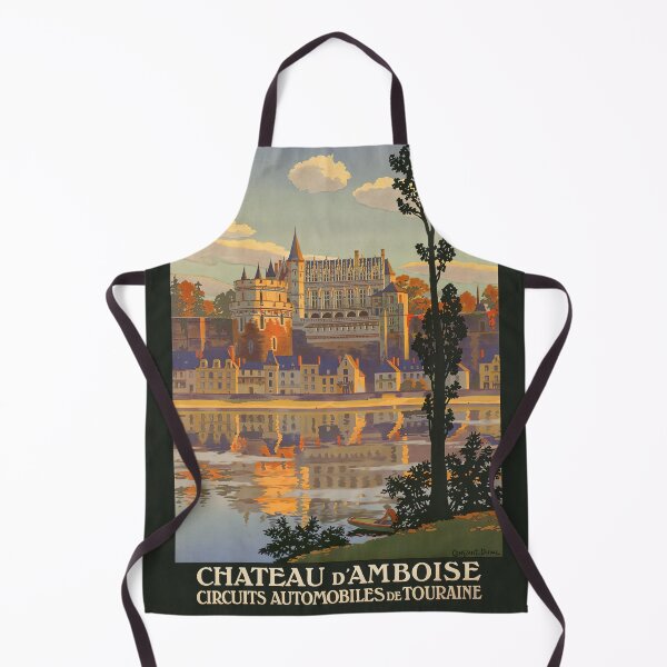 Item preview, Vintage Travel Poster - Chateau de Blois, Loire Valley, France designed and sold by Gin Neko.