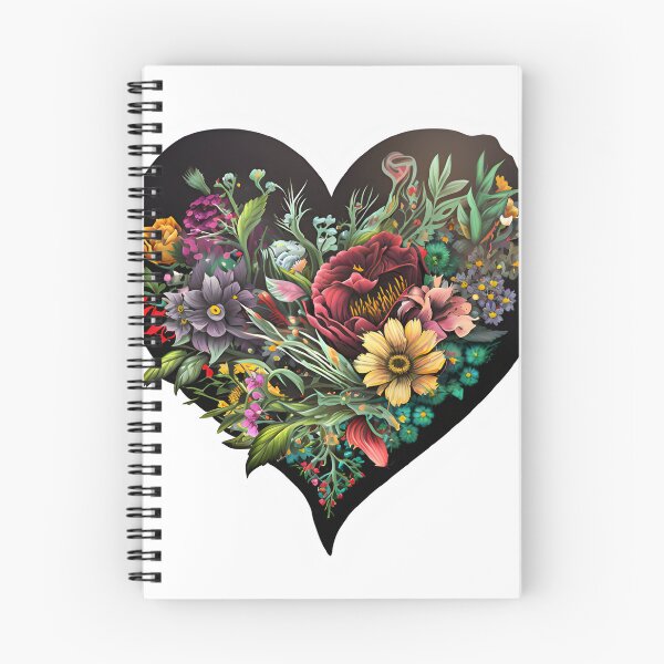 Item preview, Flowers in a heart designed and sold by mtamri.
