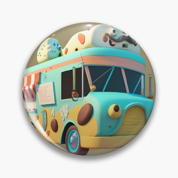 Item preview, Rainbow Scoops: Colorful Ice Cream Cart designed and sold by modernaarte.