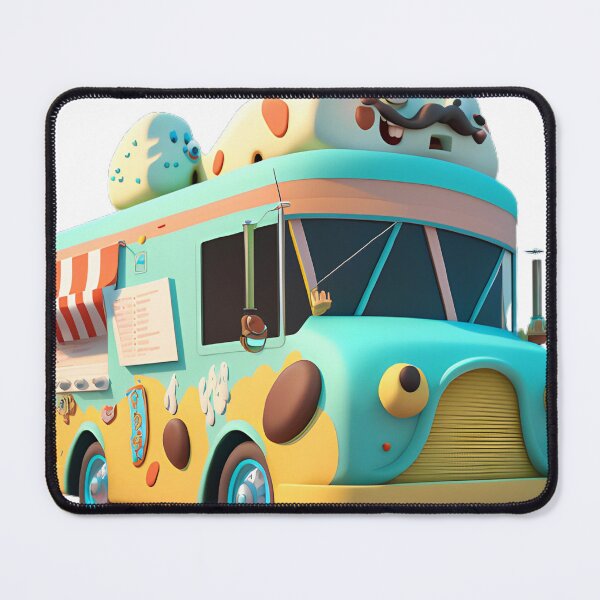 Item preview, Rainbow Scoops: Colorful Ice Cream Cart designed and sold by modernaarte.