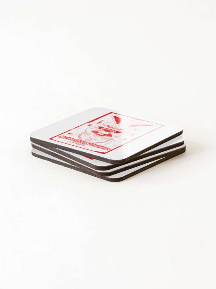 Thumbnail 4 of 5, Coasters (Set of 4), Crazy Rabbit designed and sold by Ruggine.
