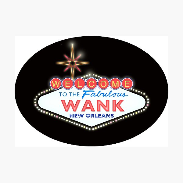 Item preview, The Fabulous Wank - The West Bank of New Orleans designed and sold by ACME PROPAGANDAWORX.