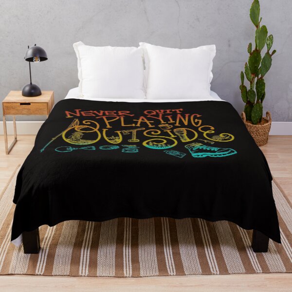 Item preview, Never Quit Playing Outside designed and sold by CampK80.