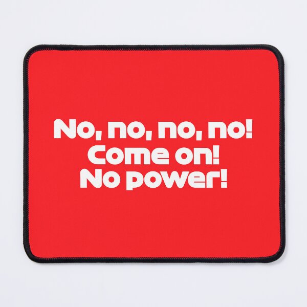 Item preview, Driver #16 No! No Power! | Best Team Radio Bahrain 2023 Season (Red BG) designed and sold by FilipeFerreira.