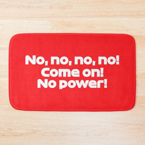 Item preview, Driver #16 No! No Power! | Best Team Radio Bahrain 2023 Season (Red BG) designed and sold by FilipeFerreira.