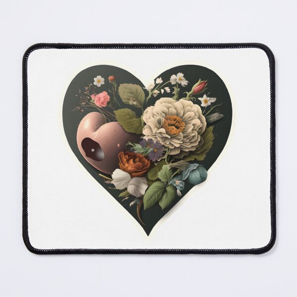 Item preview, Flowers in a heart designed and sold by mtamri.