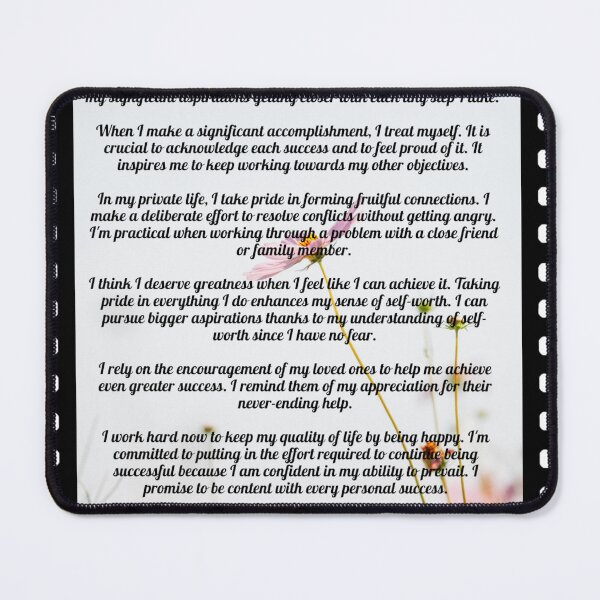 Item preview, I am proud of my achievements. (Affirmation) designed and sold by BingsBooks.