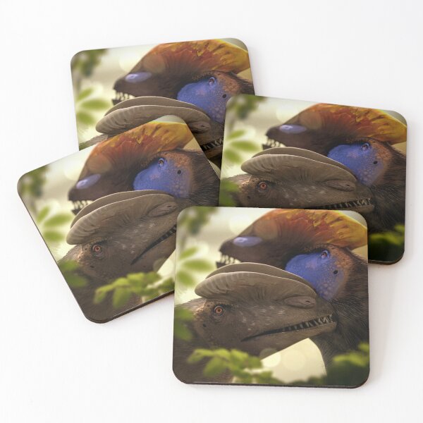 Item preview, Dilophosaurs cuddling designed and sold by Paleo-parallax.