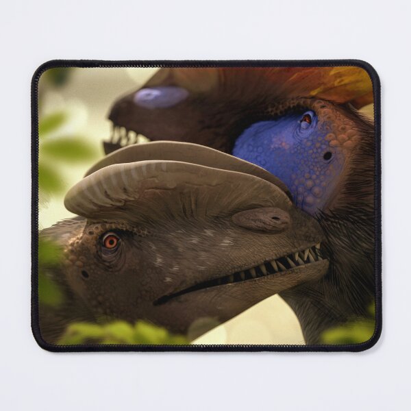 Item preview, Dilophosaurs cuddling designed and sold by Paleo-parallax.