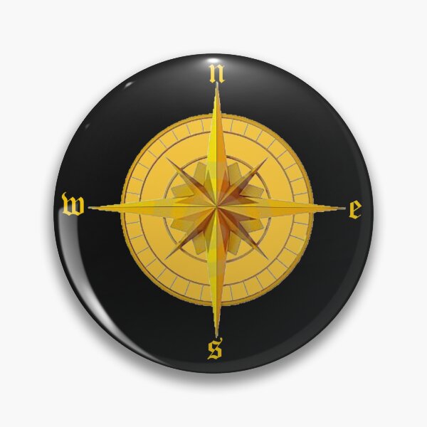 Item preview, Gold Compass Rose designed and sold by Airdale Navy.