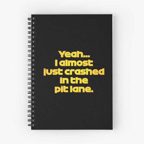 Item preview, Driver #4 Crashed in the Pit lane | Best Team Radio Bahrain 2023 Season (Original - Black BG) designed and sold by FilipeFerreira.
