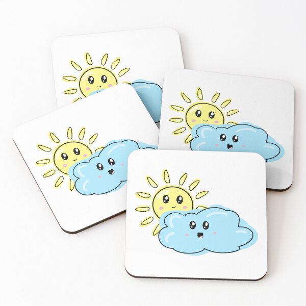 Item preview, Sweet and Smiling Cloud with a Happy Sun designed and sold by criticalprocess.