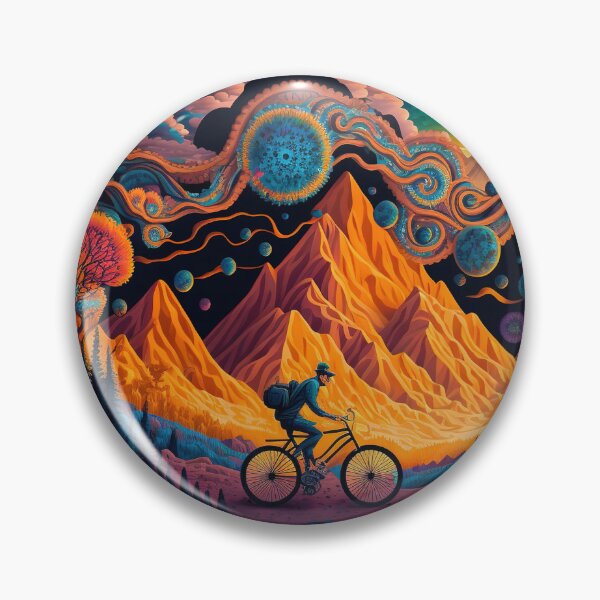 Item preview, Bicycle Day 1943 | Bubble Psychedelic Art designed and sold by Trippinink-.