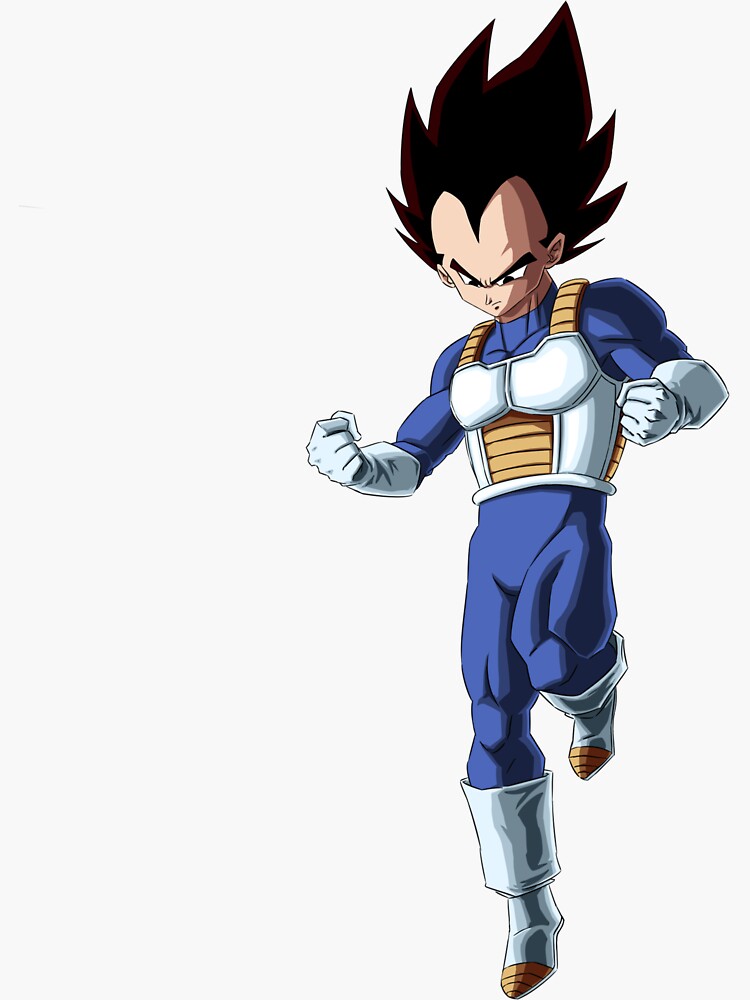 Super SSJ Vegeta  Sticker for Sale by Diodartshop