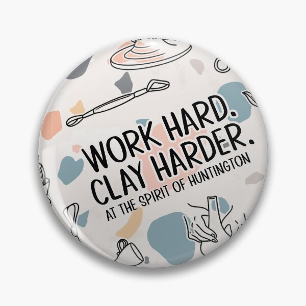 Item preview, Work Hard, Clay Harder designed and sold by Spirit of Huntington Art Center.