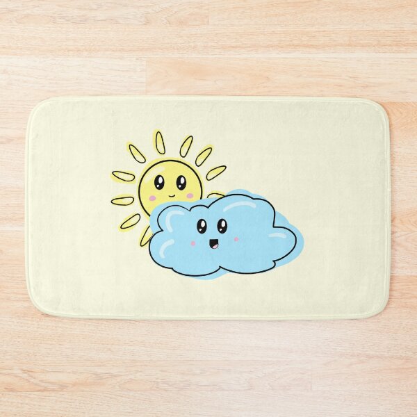 Item preview, Sweet and Smiling Cloud with a Happy Sun designed and sold by criticalprocess.