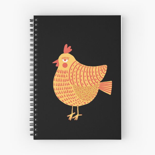 Item preview, The not so happy yellow and red chicken, version 2 designed and sold by IULIART.