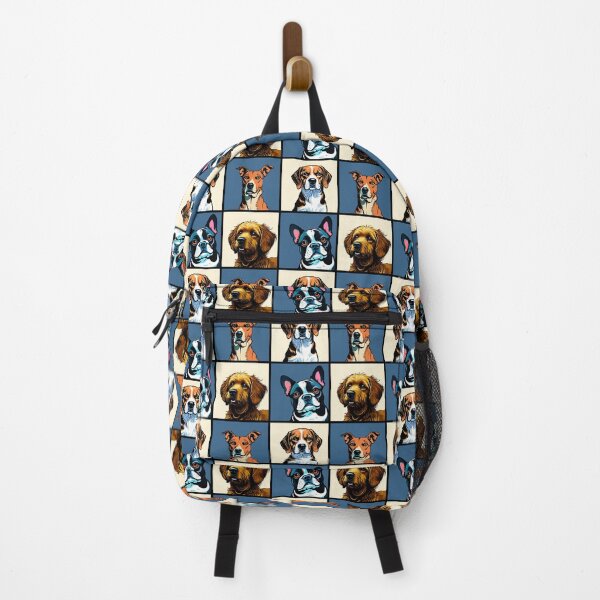 Item preview, Four Cartoon Dogs - Fun and Adorable Pet Art designed and sold by ElLocoMus.
