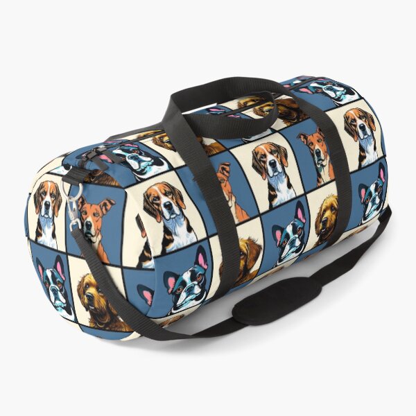 Item preview, Four Cartoon Dogs - Fun and Adorable Pet Art designed and sold by ElLocoMus.