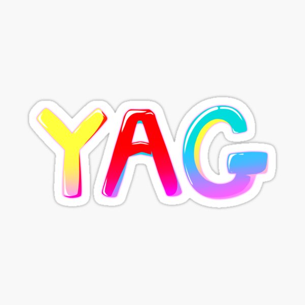 YAG Sticker