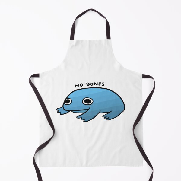 Item preview, NO BONES | Cute Blue Gradient Frog, Frog Sticker, Funny Frog Art designed and sold by iristocat.