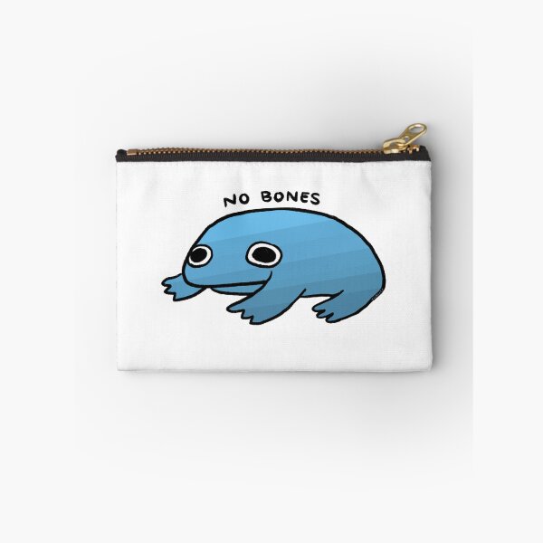 Item preview, NO BONES | Cute Blue Gradient Frog, Frog Sticker, Funny Frog Art  designed and sold by iristocat.