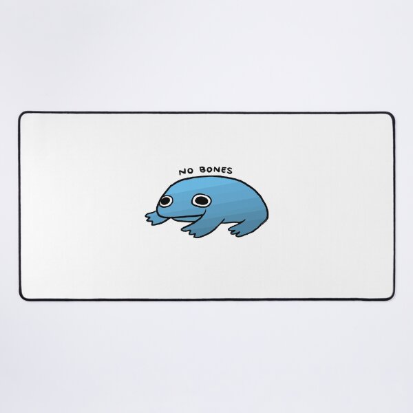 Item preview, NO BONES | Cute Blue Gradient Frog, Frog Sticker, Funny Frog Art  designed and sold by iristocat.