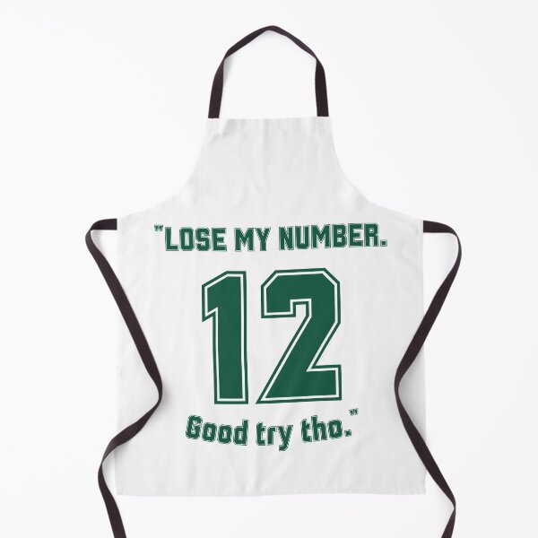 Item preview, Aaron Rodgers signs with the jets, lose my number good try tho designed and sold by miriamyk.
