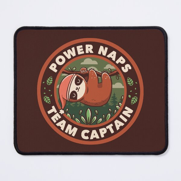 Item preview, Power Naps Team Captain by Tobe Fonseca designed and sold by Tobe Fonseca®.