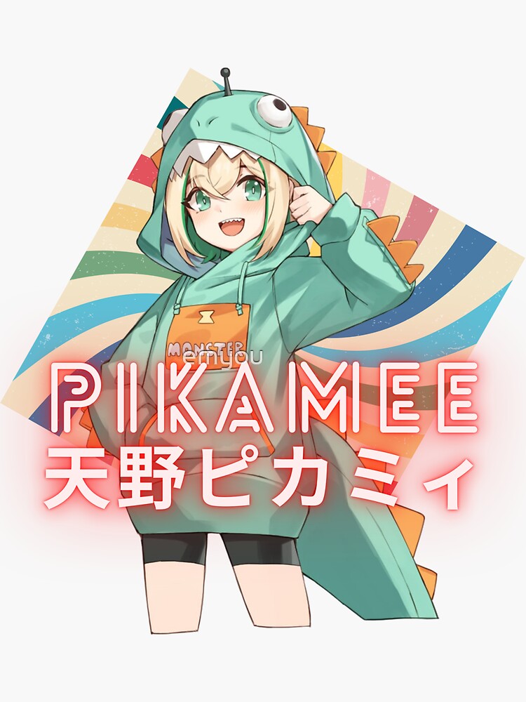 Amano Pikamee Streaming Classic T-Shirt | Sticker
