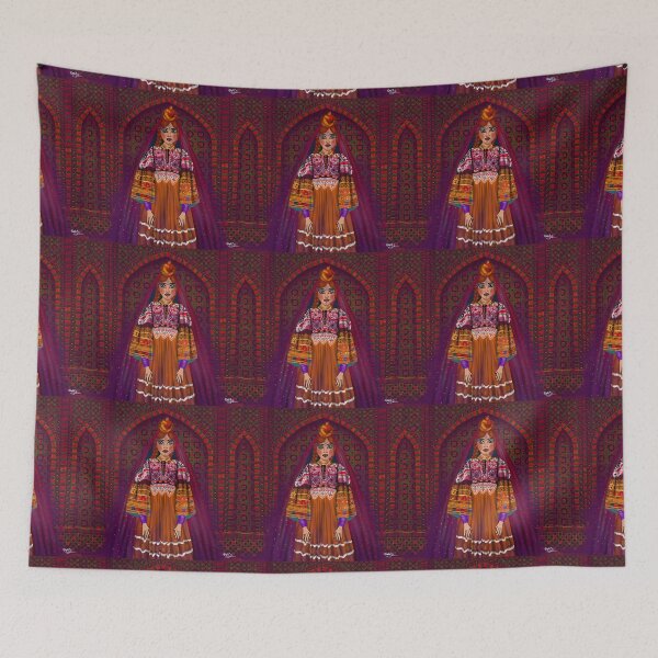 Item preview,  Pashtun Girl #4 designed and sold by ElifsArt.