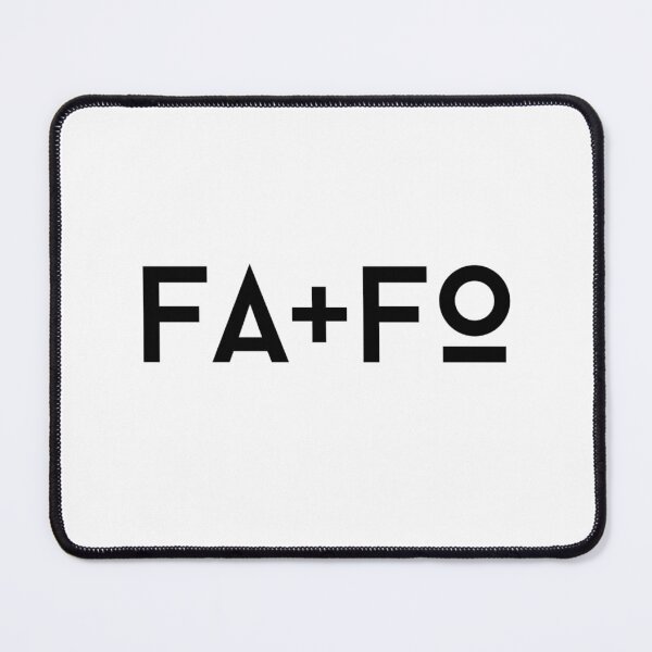 Item preview, fapfo text graphic v1 white background designed and sold by fishpressink.