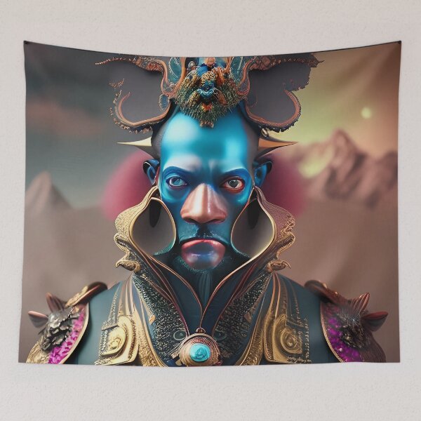 Item preview, The Enchanted Guardian and Fantasy Warrior designed and sold by artmanikin.