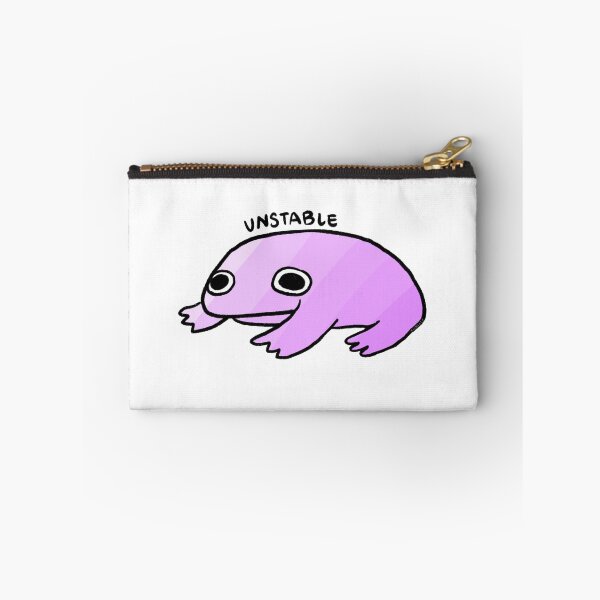 Item preview, UNSTABLE | Cute Purple Gradient Frog, Frog Sticker, Funny Frog Art  designed and sold by iristocat.